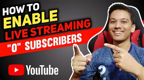 How To Enable Live Streaming On Youtube With 0 Subscribers On Mobile