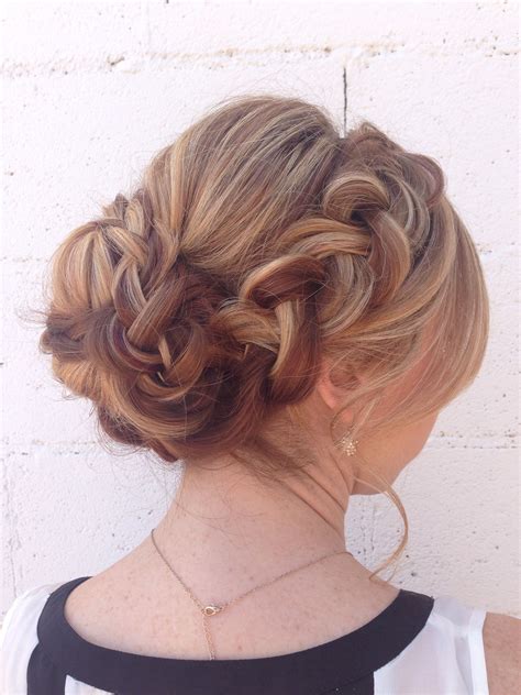 Perfect Easy Updos For Thick Hair For Long Hair Stunning And Glamour