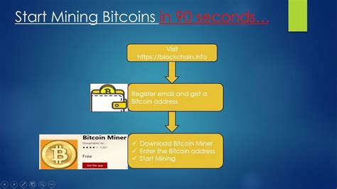 It's thanks to a process called cloud mining. Start Mining Bitcoins in 90 seconds…Explained! - YouTube
