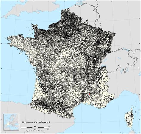 CARTE SAINTE CECILE LES VIGNES cartes de Sainte Cécile les Vignes 84290