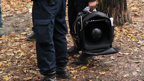 Sound Cannon Toronto Police With Lrad Long Range Acoustic Device Or