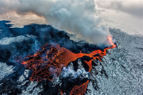 21 Awesome Aerial Photos Of Erupting Volcanoes 500px