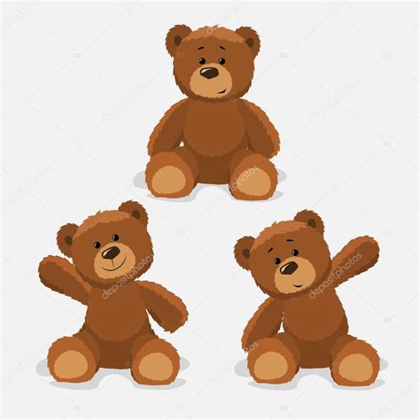 Teddy Bears Set Premium Vector In Adobe Illustrator Ai Ai Format