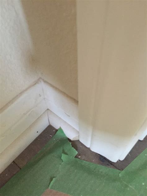 Quarter round meets door casing. Please advise ASAP- quarter round on NEW construction?