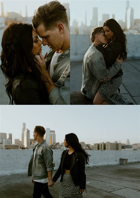 dtla rooftop couples session sam nick los angeles wedding photographer — triniti jensen