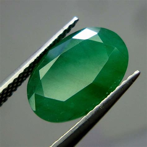 430 Ct Natural Green Emerald Unheated Untreated Real Gemstone Etsy