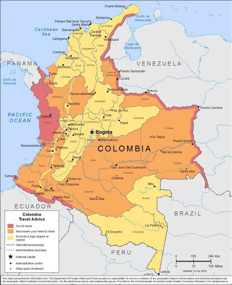 Mapas Geográficos Da Colômbia Fox Press™