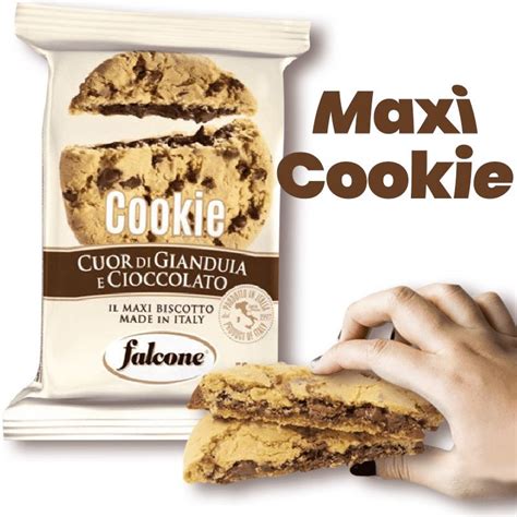 Maxi Cookie Chocolat Au Lait Falcone Par Carton De 40 Coffee Webstore