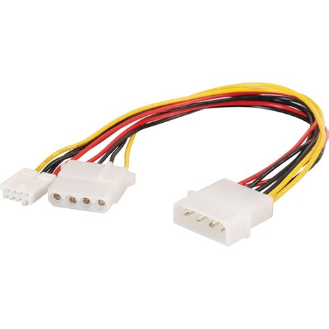 C2g 4 Pin Molex Lp4 Male To 4 Pin Floppy Power Male And 03164
