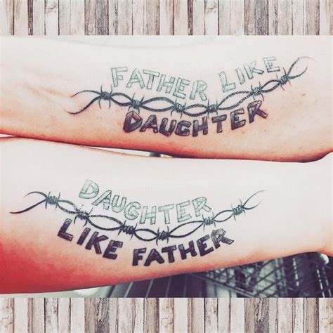 Tattoos For Daughters Father Tattoos Father Daughter Tattoos