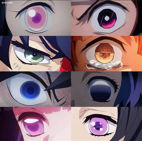 The Eyes Of The Demon Slayers Demonslayeranime Anime Eyes Drawing