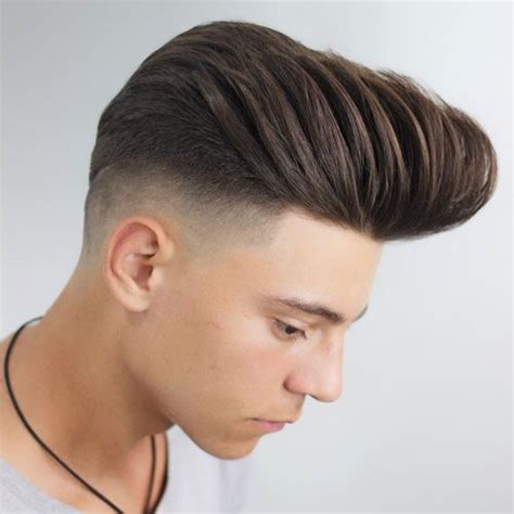 Skin Fade Long Top Simple Haircut And Hairstyle