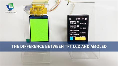 The Difference Between Tft Lcd And Amoled Youtube