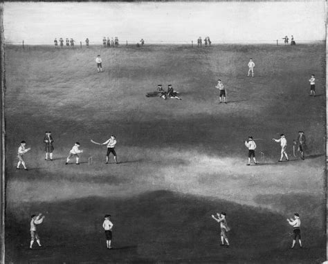 Stretched Canvas Art Sports Cricket Nthe Cricket Match Late 18th