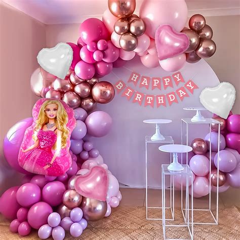 buy special you barbie theme birthday decoration item for girls with pink princess birthday