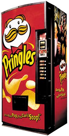 Pringles vending machine | Snack machine, Vending machine, Vending machine design