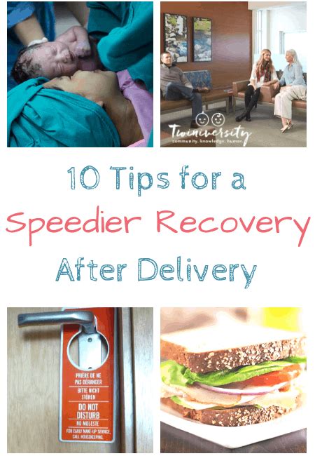 10 tips for a speedier recovery after delivery twiniversity