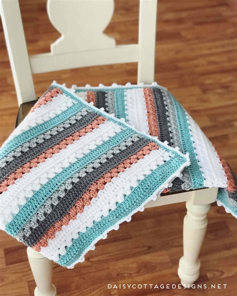 Crochet Blanket Pattern A Quick And Simple Pattern Daisy Cottage Designs