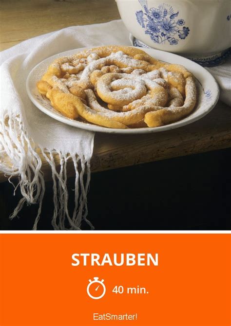 Dieses rezept für schokowindbeutel passt wirklich gut in die fastenzeit, denn im gegensatz zu vielen torten und kuchen, wird hier weitestgehend auf unnötige kalorien verzichtet! Strauben | Rezept | Strauben, Rezepte, Brandteig