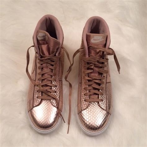 Get the best deals on rose gold nike shoes and save up to 70% off at poshmark now! Nike Shoes | Flash Sale Rose Gold Blazer Midtop Sneaks | Poshmark