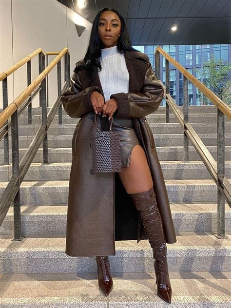 Brown Outfit In 2021 Black Girl Outfits Fashion Outfits Fall