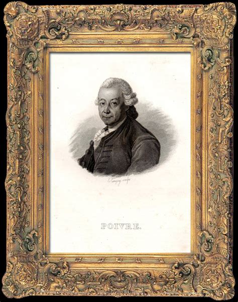Antique Prints And Drawings Portrait Of Pierre Poivre 1719 1786 Intaglio Print 1835