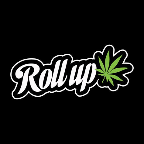 P116 Roll Up Doobie Joint 420 Legal Medical Weed Vinyl Decal Etsy