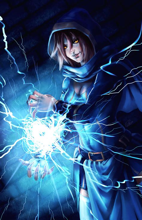 Hence why she belongs on this list of anime characters with lighting powers. Ariela the Lightning Mage by Will2Link on DeviantArt