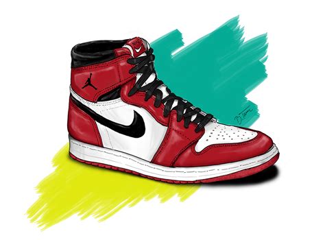 Nike Air Jordan Illustration Behance