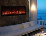 Outdoor Electric Fireplace Images