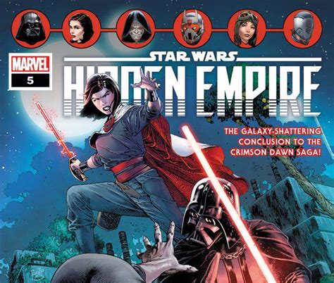 Star Wars Hidden Empire 2022 5 Comic Issues Marvel