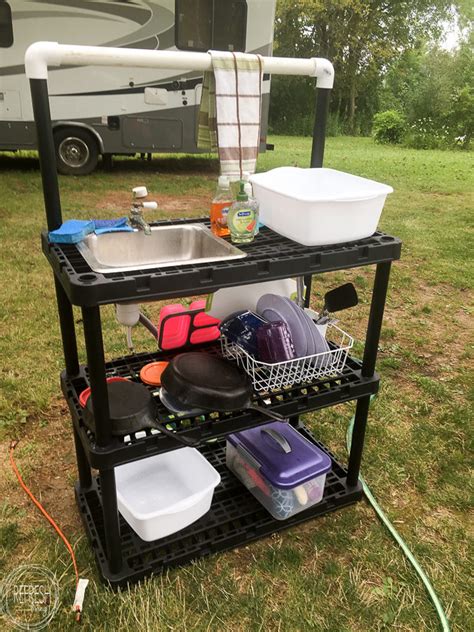 Folding Camp Kitchen With Sink Things In The Kitchen