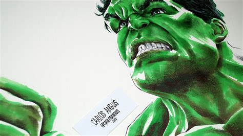 Drawing Hulk From Avengers Age Of Ultron Youtube