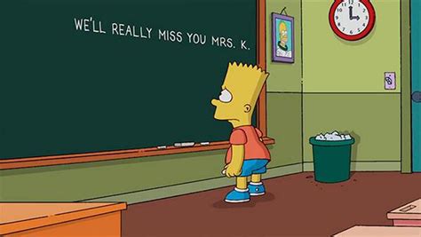 The Simpsons Pay Tribute To Marcia Wallace With Chalkboard Message