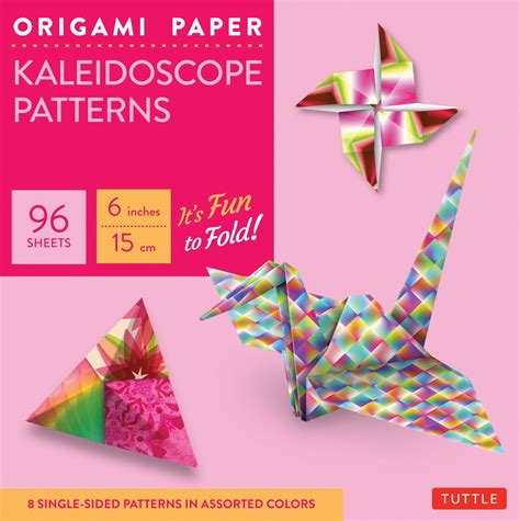Origami Paper 15 X 15cm Kaleidoscope Art Shed Brisbane