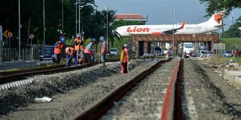 Pembangunan Fisik Stasiun Kereta Bandara Soekarno Hatta Rampung Di Maret Kabarpenumpang