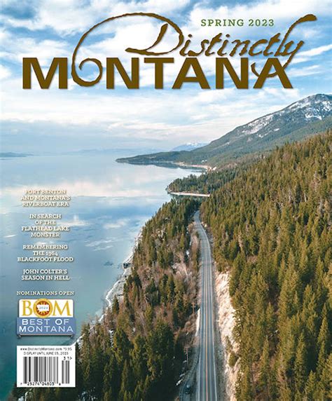 Yearly Subscription Distinctly Montana Magazine