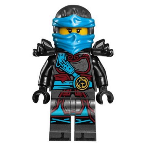 Lego Ninjago Nya Hands Of Time Black Armor 70625 Minifigure