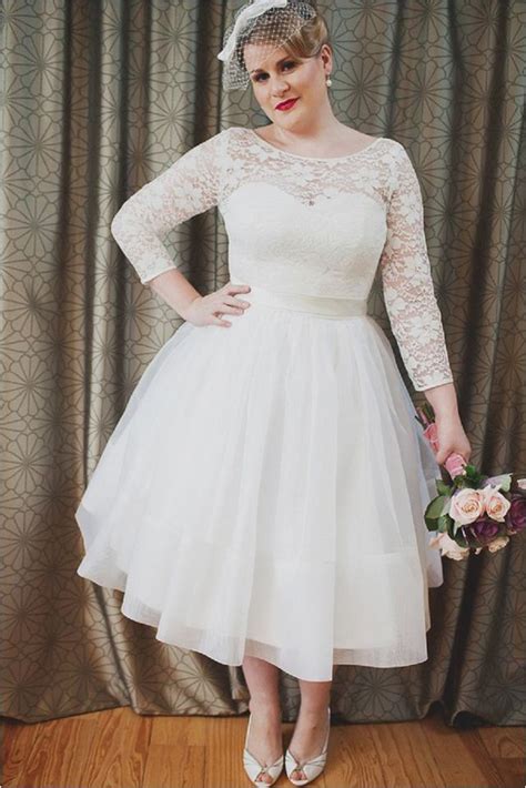 Sexy Illusion Plus Size Wedding Dresses 2016 Lace Wedding Gown 34 Long