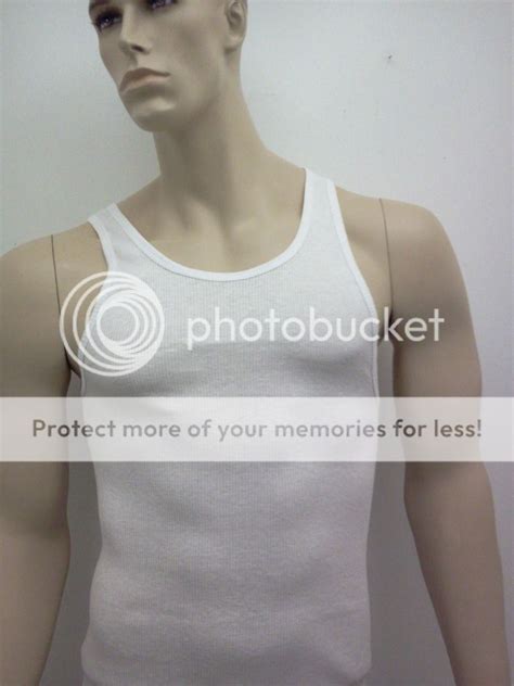 a shirts tank tops white mens wife beaters new 3 pack free shipping size sm 4x ebay