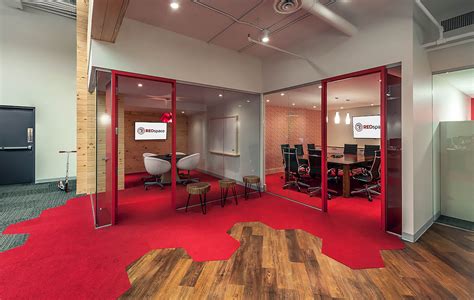 Corporate Interior Design Redspace — D360 Inc