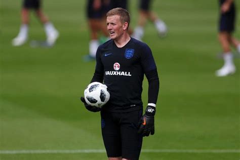 He is well known english celebrity. Jordan Pickford Photos Photos: England Media Access (With ...
