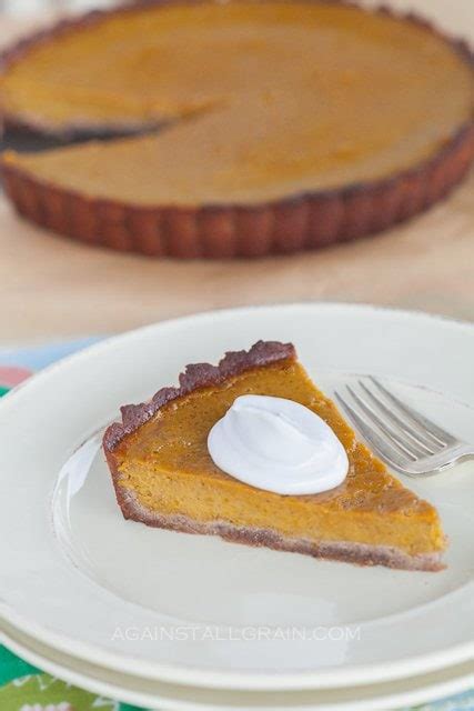 Gluten And Dairy Free Pumpkin Pie Against All Grain Delectable