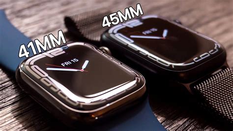 Apple Watch Series 7 41mm Vs 45mm Unboxing Setup And Size Comparison