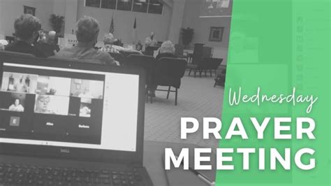 Wednesday In Person Prayer Meeting Haven Fellowship Church