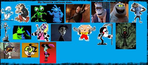 My Favorite Cartoon Men Collage By Smurfette123 On Deviantart