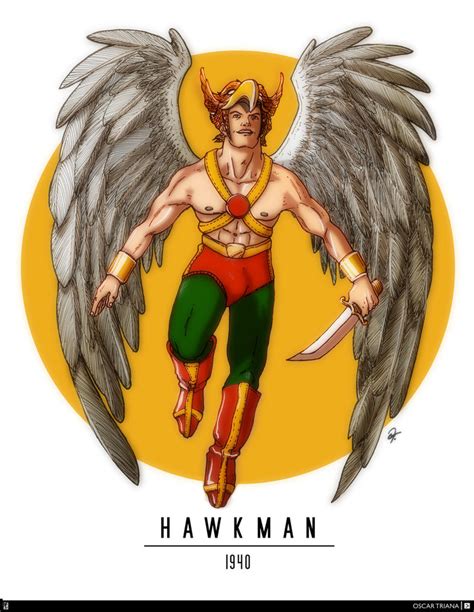 Hawkman 1940 First Appearance By Elfantasmo On Deviantart
