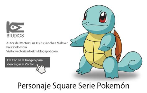 Personaje Square Serie Pokémon