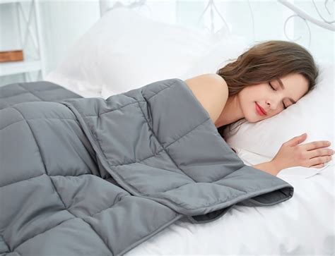 1520 Lbs Weighted Blanket Aid Sleep Decompression Blanket Improve Sleep Relief Anxiety Gravity
