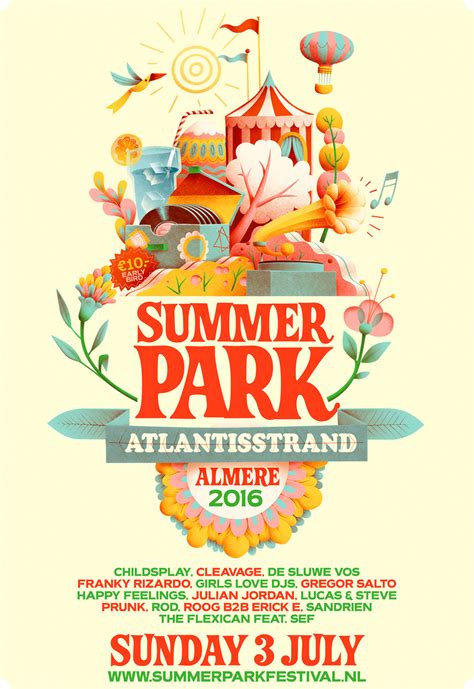 Summer Park Festival 2016 On Behance